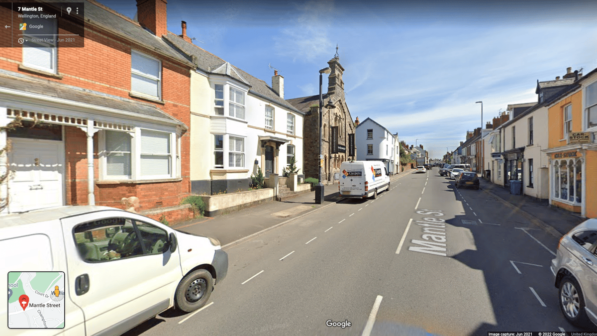 Motorcycle and car crash closes town centre road wellingtontoday.co.uk
